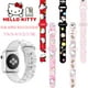thumbnail image 2 of Correa de silicona de Hello Kitty para Apple Watch, pulsera bonita de 41Mm, 45Mm, 44Mm, 42Mm, 40Mm y 38Mm para Iwatch Se 2/3/4/5/6/7/se, 2 of 4