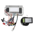 thumbnail image 3 of Brushless Controller With LCD Display, 48V 60V&nbsp;1000W Electric Brushless Controller Kit Sensitive For 0.87in&nbsp;Dia Handlebars For Scooters ANGGREK AC7299, 3 of 8