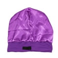 thumbnail image 2 of Qarigey Gorro de lana Unisex, gorros informales de temporada, accesorios de moda para la cabeza, gorro de punto de Color sólido, rojo vino Sombreros Púrpura claro Qarigey AP010974-12B, 2 of 6