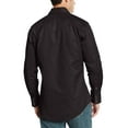thumbnail image 2 of Wrangler Men's Solid Cowboy Cut Firm Finish Long Sleeve Work Shirt - MS71519, 2 of 3