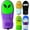 Alien, variant on Baseball Sliding Mitt – Youth & Adult Sizes – Drippy Designs (Gingerbread, Ninja, Ice Cream, Alien, USA, Cyclops) – Left & Right Hands – Hand & Wrist Protection