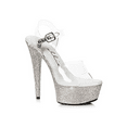 thumbnail image 2 of 609-MAXINE, 6" Rhinestone Platform Sandal, 2 of 2