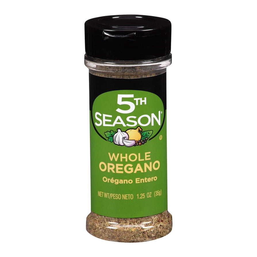 5th Season Whole Oregano, 1.25 oz, Single Herbs & Spices for Mediterranean and Italian Cuisine