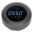 thumbnail image 3 of Medidor Monitor De Aire Portátil Inteligente WiFi Detector De CO2 Temperatura Humedad Probador Negro, 3 of 7
