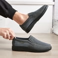 thumbnail image 6 of YUDAI Men's Slip-On Walking Shoes – Non-Slip, Breathable Mesh Sneakers for Gym, Workout & Everyday Wear, 6 of 7