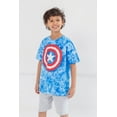 thumbnail image 2 of Marvel Avengers Captain America Little Boys T-Shirt Little Kid to Big Kid, 2 of 5