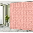 thumbnail image 4 of Ambesonne Japanese Art Shower Curtain, Fish Vintage Oriental, 69"Wx70"L, Salmon Peach, 4 of 4