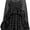 Black Polka Dots, variant on Chiffon Cape Ruffle Mini Dress for Women Semi Sheer Poncho Sleeve