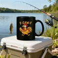 thumbnail image 4 of LSLJS Chicken Pun White Coffee Cup, 4 of 6