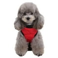 thumbnail image 4 of Fashion Pet Dog Winter Warm Zipper Jacket Coat with Buckle, 4 of 5