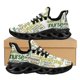 thumbnail image 1 of Zapatillas de deporte unisex con amortiguación, diseño de periódico de enfermera, para correr, para mujer y hombre, ligeras, de malla suave,, 1 of 6