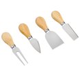 thumbnail image 1 of Juego de cuchillos para queso, minicuchillo, cuchillo para mantequilla y tenedor, 1 of 6