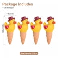 thumbnail image 6 of Celectigo Terracotta Self-Watering Stakes – Automatic Plant Waterers for Potted & Hanging Plants, Easy Refill, 110ml Capacity, Ideal for Indoor & Outdoor Gardens, 4-Pack (Cute Duck), 6 of 6