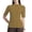 A1mm#-Yellow, variant on Women's Neck Fitted Tee 3/4 Sleeve Casual Basic T-Shirt for Layering Wear