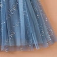 thumbnail image 6 of Zanarzt Baby Tutu Dress Toddler Baby Dress Tulle Tutu Flower Girl Dresses Flower 1st Birthday Girl Outfit Blue,5-6 Years, 6 of 7