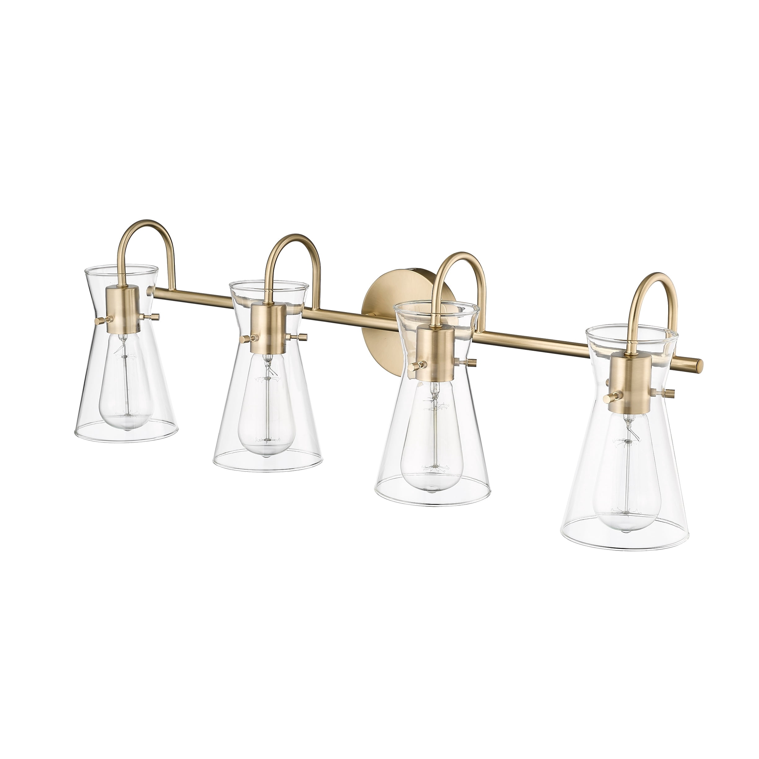 Millennium Lighting  Camellia 2/3/4 Light Vanity Fixture 4 Light - Modern Gold