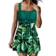 thumbnail image 1 of MKLEKYY Trajes De Baño Mujer Curvy Women'S Swimwear Tankini 2 Piece Normal Swimsuit Backless 2 Piece Printing Adjustable Print Color Padded Strap Bathing Suits Sexy Vacation Beach Wear 745, 1 of 6