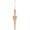 Light Natural, variant on Vickerman 12" White Washed Turned Wood Finial Ornament, 2 per bag.
