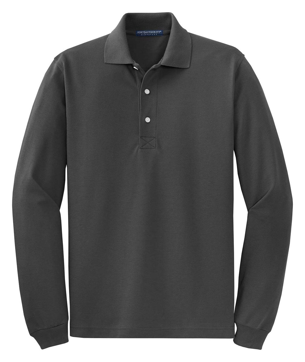 long sleeve polo walmart