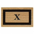 thumbnail image 1 of Nedia Home 33020X 36 x 20 in. SuperScraper Black Single Picture Frame Mat  Monogrammed X, 1 of 1