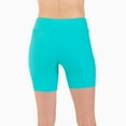 thumbnail image 2 of Calypsa Women's and Women's Plus High Waisted Mid-Thigh Swim Shorts, 2 of 3