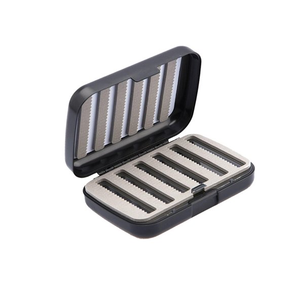 S SERENABLE Fly Fishing Box Double Sided Fishing Lure Organizer Durable Fishing Lure Box Long Strip Inner