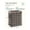 Black+Camel Brown, variant on 23.8 Gal. (90L) Laundry Basket, Collapsible Clothes Hamper, Removable And Washable Liner, Metal Wire Frame, For Bedroom Bathroom