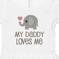 thumbnail image 4 of Inktastic My Daddy Loves Me Girls Toddler Dress, 4 of 5