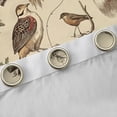 thumbnail image 4 of Homewish Animal Bird Deer Curtains Pack of 2 (42x84 Each) For Teens Boys Girls,Wildlife Hunting Curtains Blackout,Retro Vintage Bedroom Curtains,Breathable Home Decor, 4 of 6