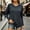 Gray, variant on Zorckvet Womens Tops Long Sleeve Shirts Casual Tunic Top Basic T Shirts Tees