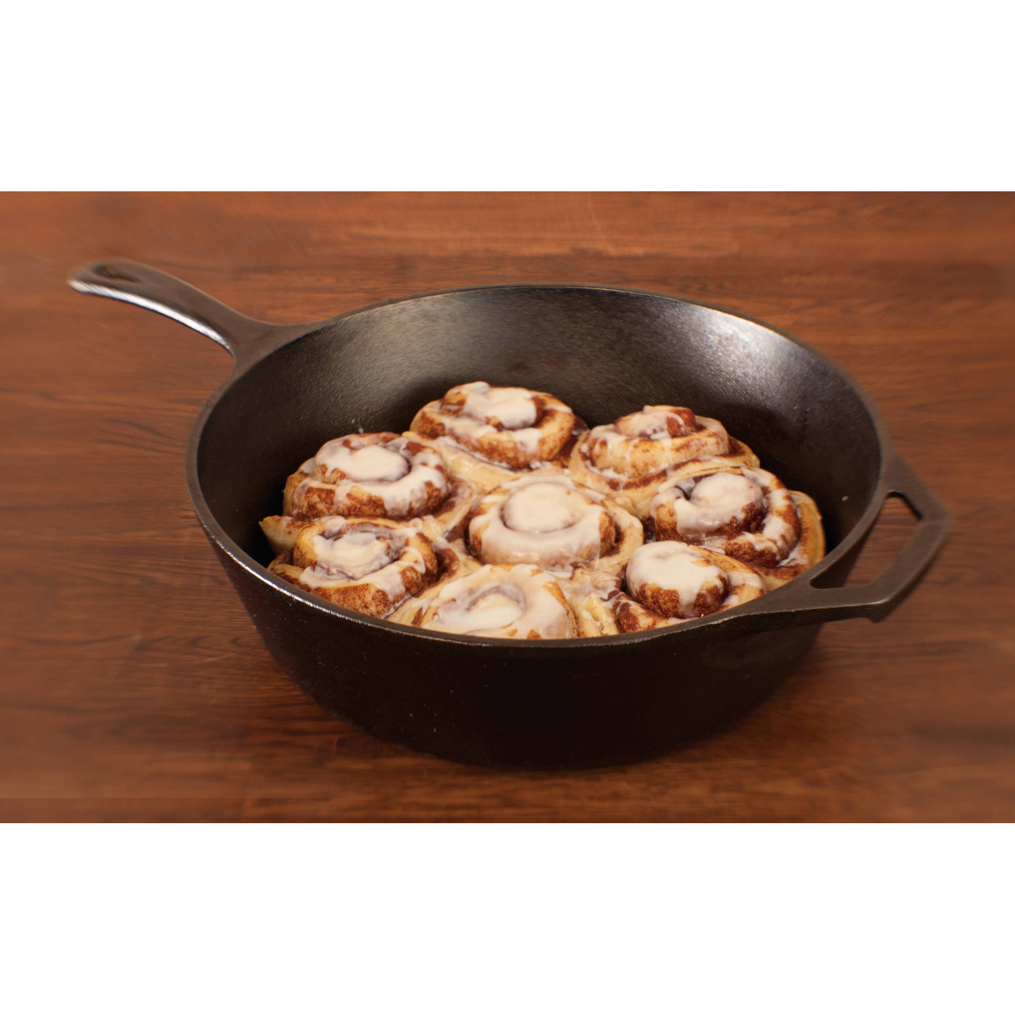 Lodge 12-Inch Deep Cast Iron Skillet with Assist Handle photo 2
