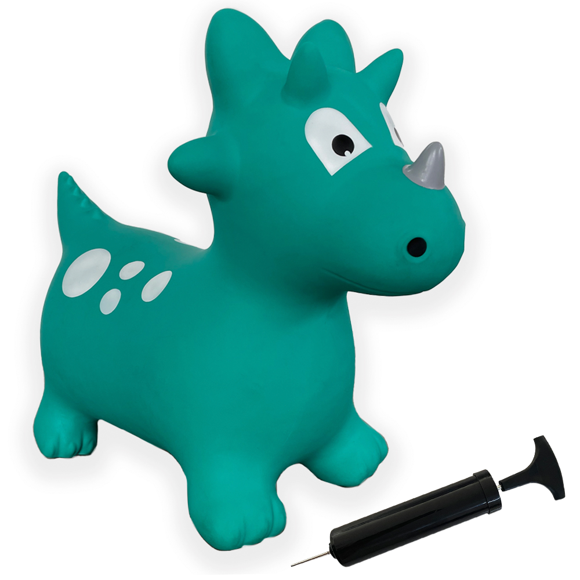 Dinosaur Bounce & Ride-on Inflatable Hopper