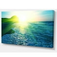 thumbnail image 2 of Foaming Blue Waves - Seashore Canvas Art Print, 2 of 3