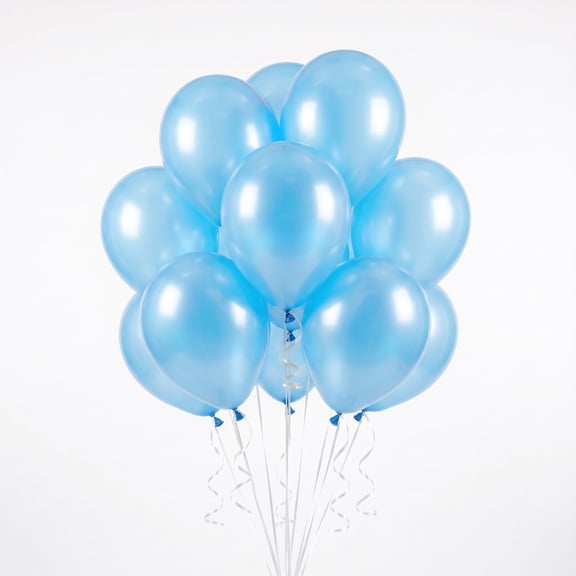 12" Electric Blue Latex Balloons, 72 Pieces, by Way To Celebrate