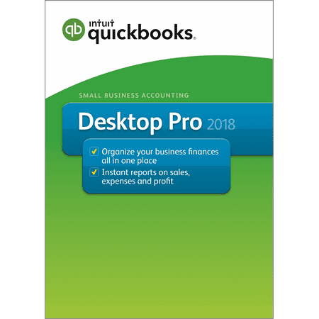QUICKBOOKS DESKTOP PRO 2018 3U (Digital Download)