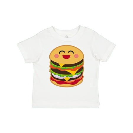 

Inktastic Hamburger Kawaii Gift Toddler Boy or Toddler Girl T-Shirt