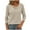 Beige, variant on HAPIMO Women's Solid Color Tops Workout Fashion Casual Ribbed Loose Knitted Shirts Vacation Long Sleeve Tees Outfits V Neck Button Pullovers Beige L