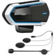 thumbnail image 1 of Micrófono de intercomunicador de motocicleta B35, Auriculares Bluetooth 5.0 Radio FM Calidad de sonido HI-FI Siri Azul, 1 of 5