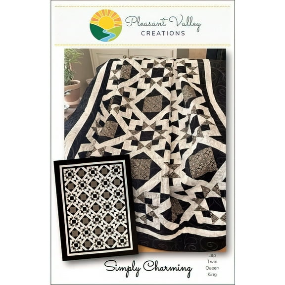 Simply Charming Quilt Pattern by Diana Beaubien