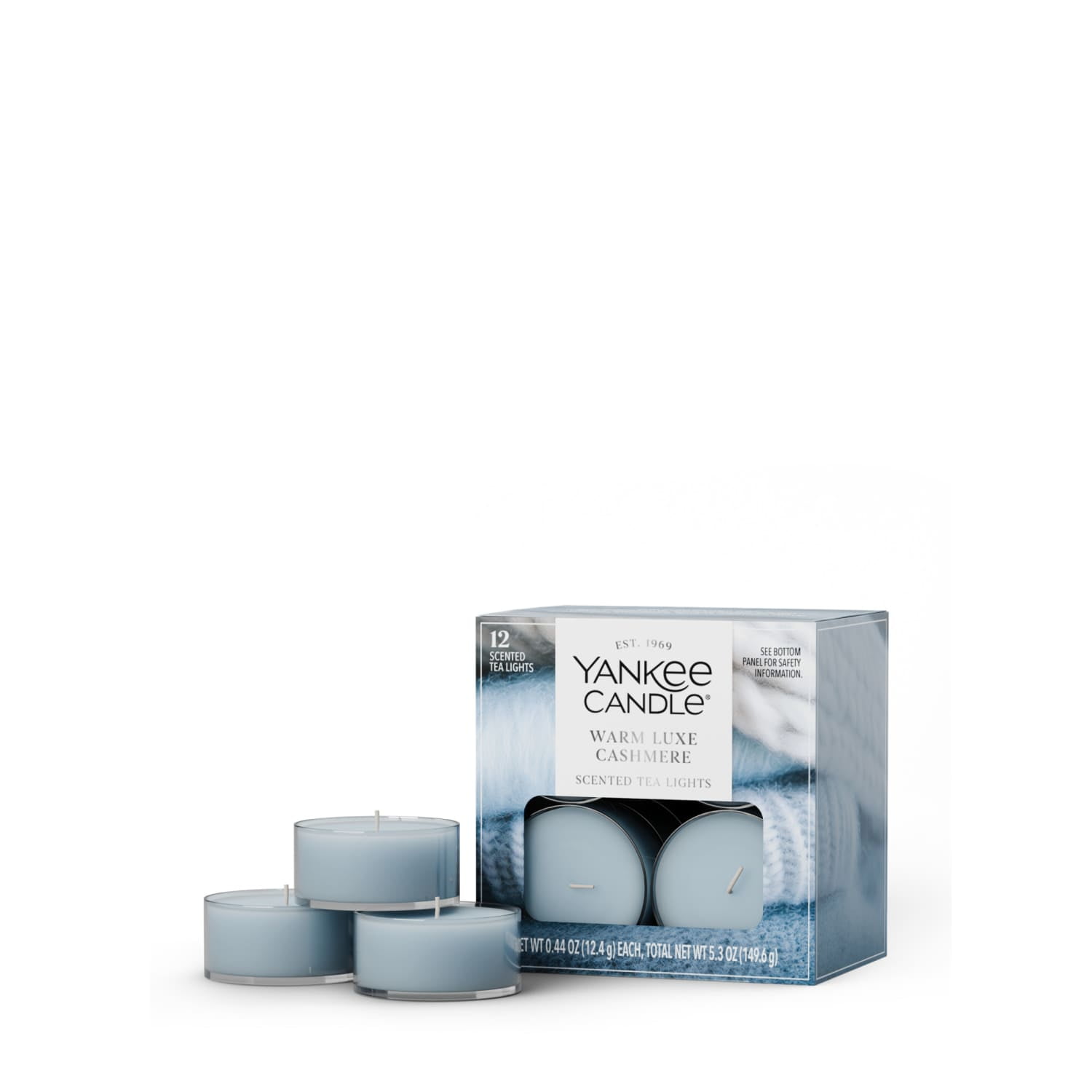 Yankee Candle Scented Tealight Candles 12-Pack Warm Luxe Cashmere Mini Candles