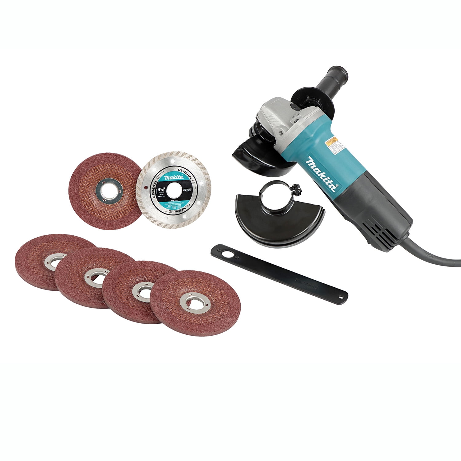 Makita - 4-1/2 Paddle Switch Cut-Off/Angle Grinder Diamond (9557PBX1)