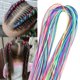 thumbnail image 2 of Trenzas de pelo de colores para niña y mujer, mechones de cuerda para trenzas africanas de 4 a 30 piezas, accesorios para el cabello, 90cm, 2 of 4