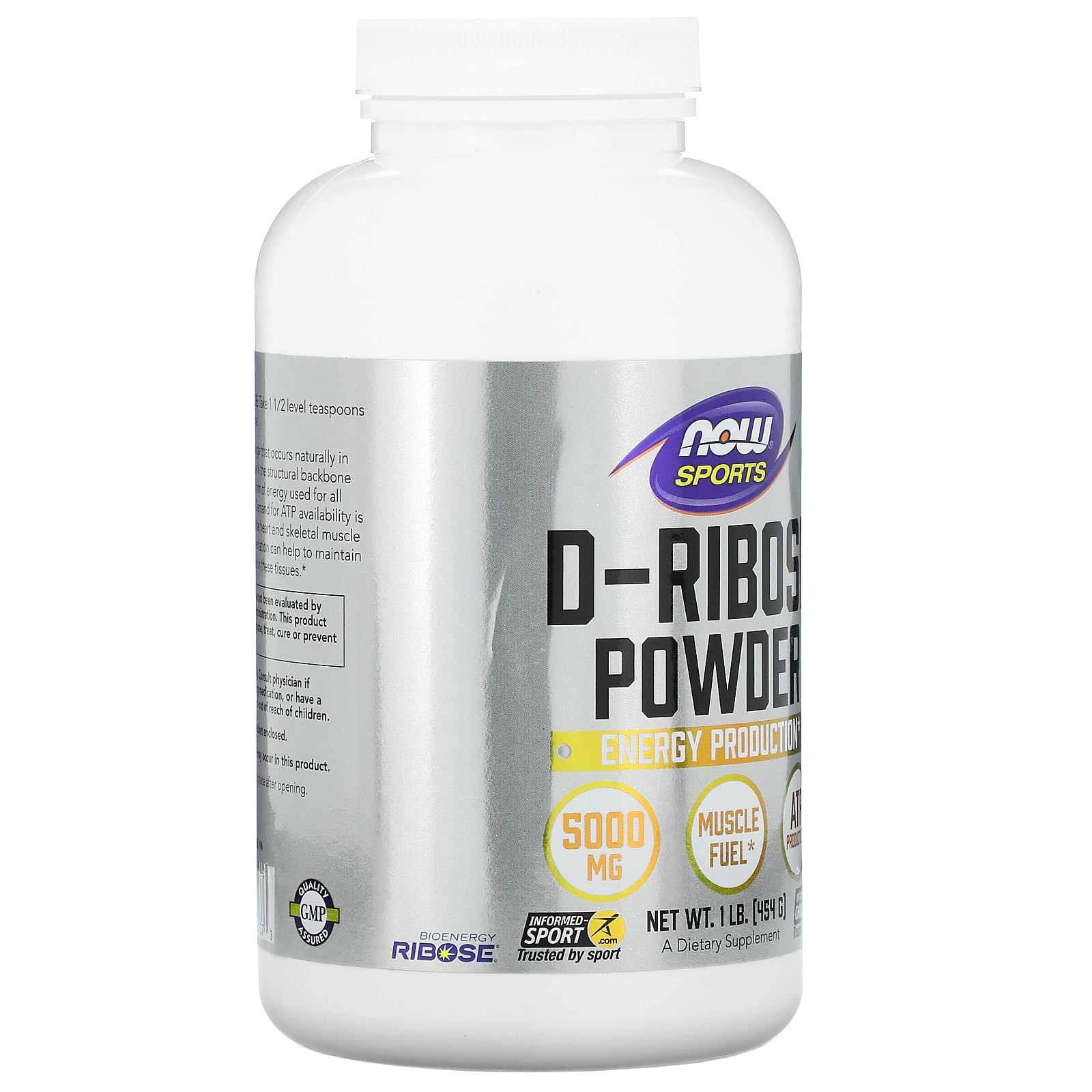Now Sports D-Ribose Powder