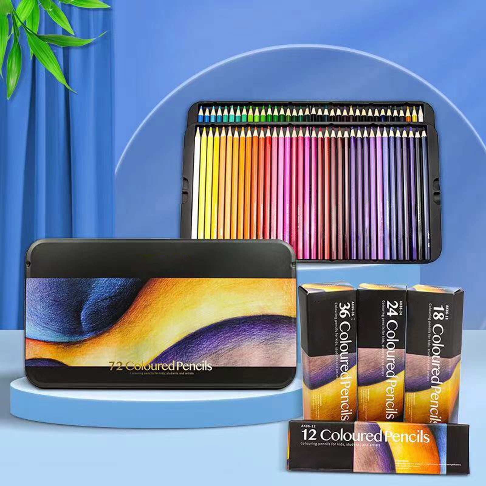 Premium-Colored Pencils for Adult and Children Oil-based Drawing Pencils Soft Painting Art Pencils Coloring Pencils