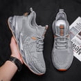 thumbnail image 3 of Zapatillas de running casual para exteriores grises Four Seasons Lightweight Outdoor - Hombre, 3 of 6