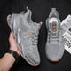 thumbnail image 3 of Zapatillas de running casual para exteriores grises Four Seasons Lightweight Outdoor - Hombre, 3 of 6