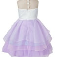 thumbnail image 3 of KAWELL Unicorn Princess Tulle Flower Pageant Christmas Girl's Fancy-Dress Costume for Child, 9-10 Years, 3 of 6