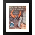 thumbnail image 2 of E. H. Pfeiffer 19x24 Black Modern Framed Museum Art Print Titled - Pick, Pick, Pick, Pick on the Mandolin, Antonio (1912), 2 of 5