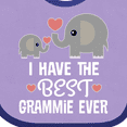 thumbnail image 4 of Inktastic Grandkids Best Grammie Ever Boys or Girls Baby Bib, 4 of 4
