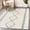 Cream, variant on Luxe Weavers Boho Moroccan Geometric Cream 9x12 Area Rug, Modern Home Décor Rug
